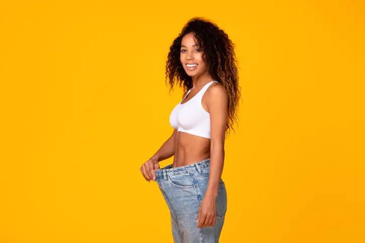 Women who has lost weight successfully